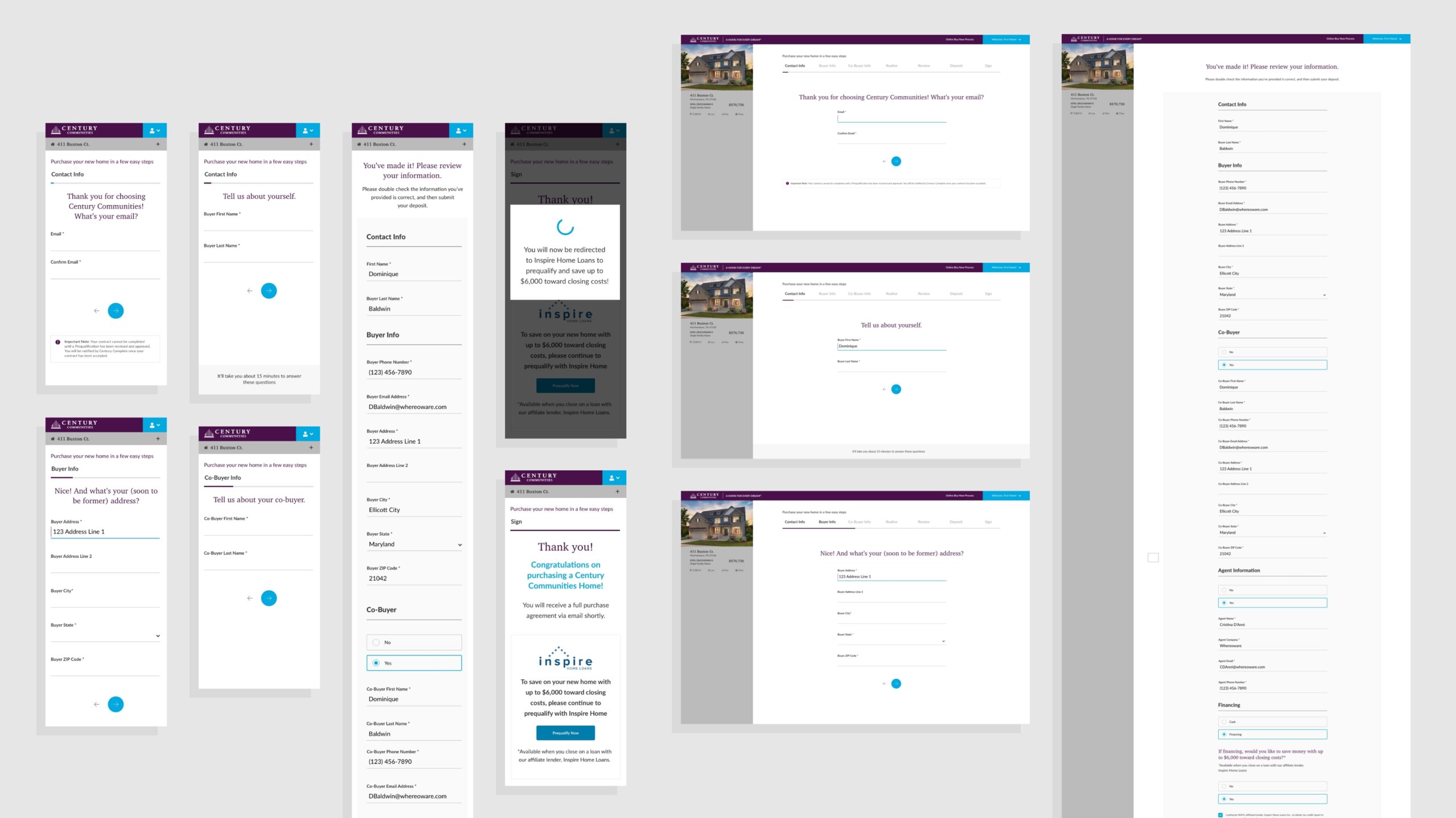 buy-on-line form showcase